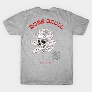 rose skull T-Shirt